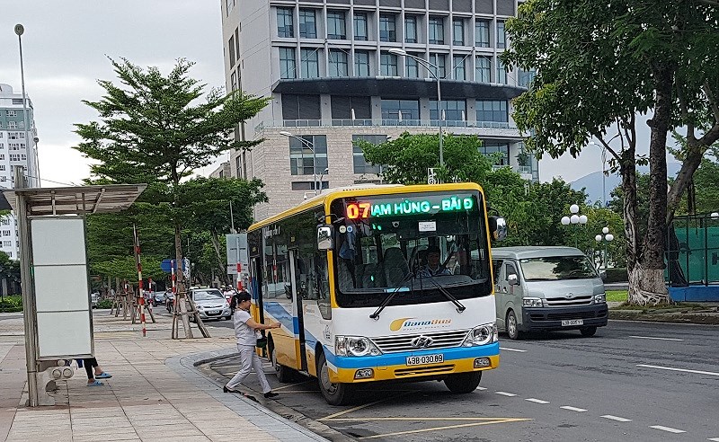 Tuyến buýt số 07 của Công ty CP Công nghiệp Quảng An 1 (TP Đà Nẵng)