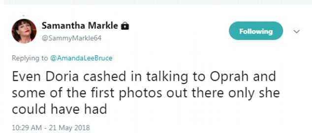 Samantha Markle, chị gái cùng cha khác mẹ với Meghan, tố cáo mẹ công nương Meghan Markle được nữ hoàng truyền thông Oprah trả tiền.