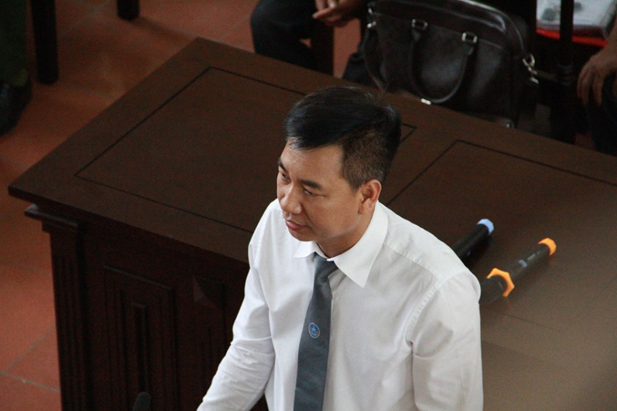 Luật sư Nguyễn Danh Huế - đại diện cho Bệnh viện Đa khoa tỉnh Hòa Bình