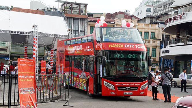 Tuyến buýt được kỳ vọng sẽ là động lực phát triển du lịch cho Thủ đô