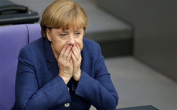 Thủ tướng Đức Merkel buồn và thất vọng trước thất bại của Đức trước Hàn Quốc