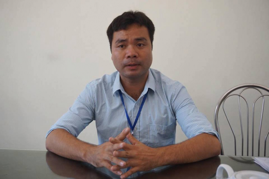 Ông Nguyễn Đức Vân, Trưởng phòng quản lý tiếp nhận, quản lý giáo dục dạy nghề (Trung tâm bảo trợ xã hội số 1 - huyện Đông Anh, Hà Nội)