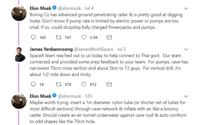 Một thành viên trên Twitter đã hỏi Elon Musk trực tiếp và vị tỷ phú này đã tra lời lại ngay trong phần tweet