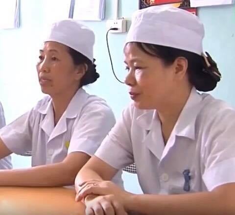Hai nữ hộ sinh Nguyễn Thị Thanh Mai và Nguyễn Thị Đức trong vụ trao nhầm