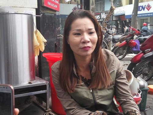Chị Tạ Thị Thu Trang, một trong 2 nhân vật của sự kiện 