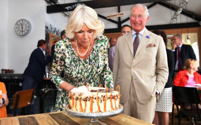 Tiệc sinh nhật ngày 17/7 vừa qua của bà Camilla có Thái tử Charles tham dự