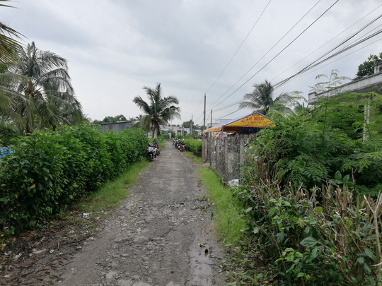 Con đường ở xóm nghèo Bạc Liêu vắng lặng sau án mạng kinh hoàng
