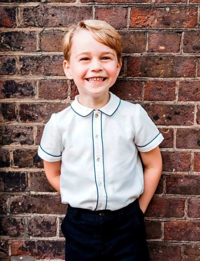 Ngày 22/7 vừa qua, Hoàng tử George chính thức tròn 5 tuổi