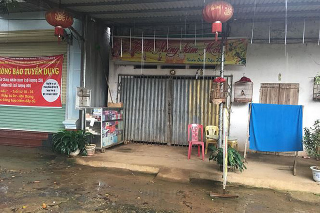 Căn nhà của ông Nguyễn Khắc Tuấn tại quê nhà