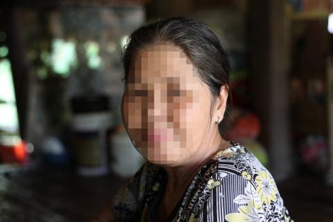 Nhân chứng Trần Thị T., một người sống trong làng Kim Thượng, Phú Thọ