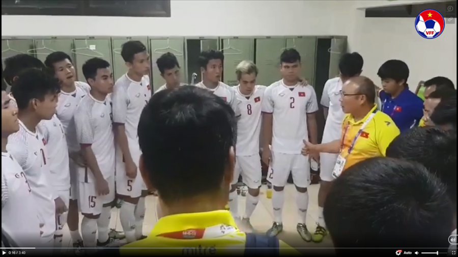 Lời chia sẻ truyền cảm hứng của ông Park với các học trò