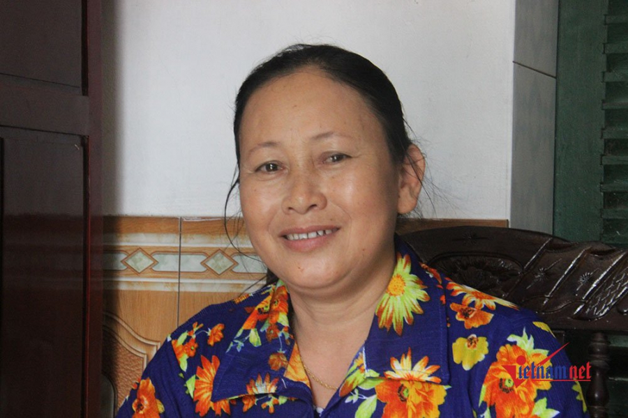 Bà Chuốt, mẹ của cầu thủ U23 Việt Nam Minh Vương