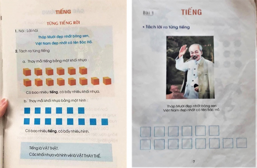 Phương pháp dạy học bằng ô vuông, hình tròn trong sách Tiếng Việt lớp 1 - Công nghệ giáo dục