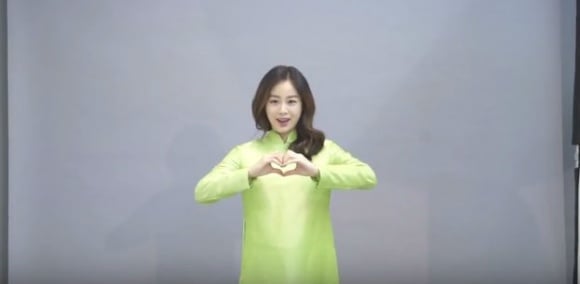 kim tae hee dien ao dai (