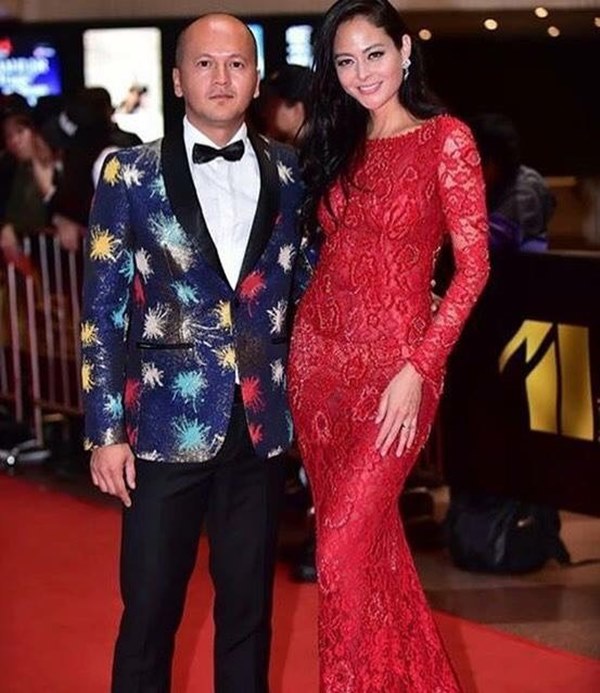 NTK Patric Phạm và nữ diễn viên Jocelyn LukoSandstrom tại Tuần lễ phim châu Á ở Hong Kong (Trung Quốc)