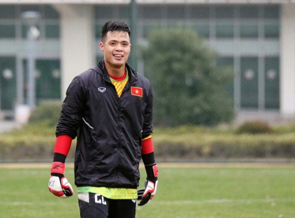 Đặng Ngọc Tuấn là thủ môn thứ 3 của đội tuyển U23 Việt Nam
