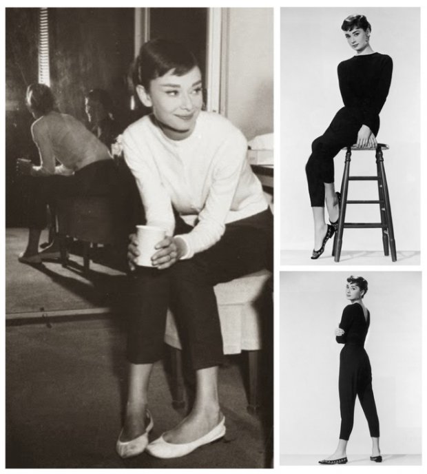 Giày bale bệt chính là món đồ tượng trưng cho phong cách của Audrey Hepburn. Đến tận thời điểm hiện tại người hâm mộ vẫn nhớ về bà với hình ảnh một biểu tượng thời trang luôn trung thành với những đôi giày bệt xinh xắn.    
