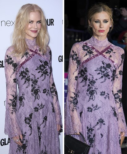 Chiếc đầm xuyên thấu này được cả Nicole Kidman và Laura Bailey yêu thích.  