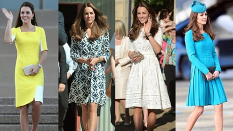  Phong cách thời trang của công nương Kate Middleton được nhiều phụ nữ ngưỡng mộ  
