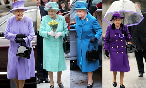Nữ hoàng Anh  thích style sặc sỡ nhưng vẫn vô cùng thanh lịch