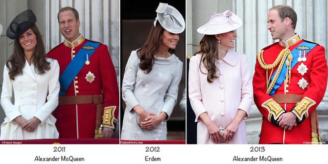 Trong khi đó, công nương Kate luôn chọn những chiếc áo kín đáo, dài tay để xuất hiện tại buổi lễ trang trọng này.    