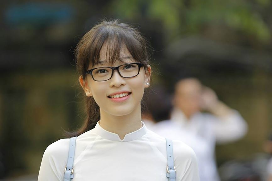 Phương Nga khi còn là học sinh cấp 3.