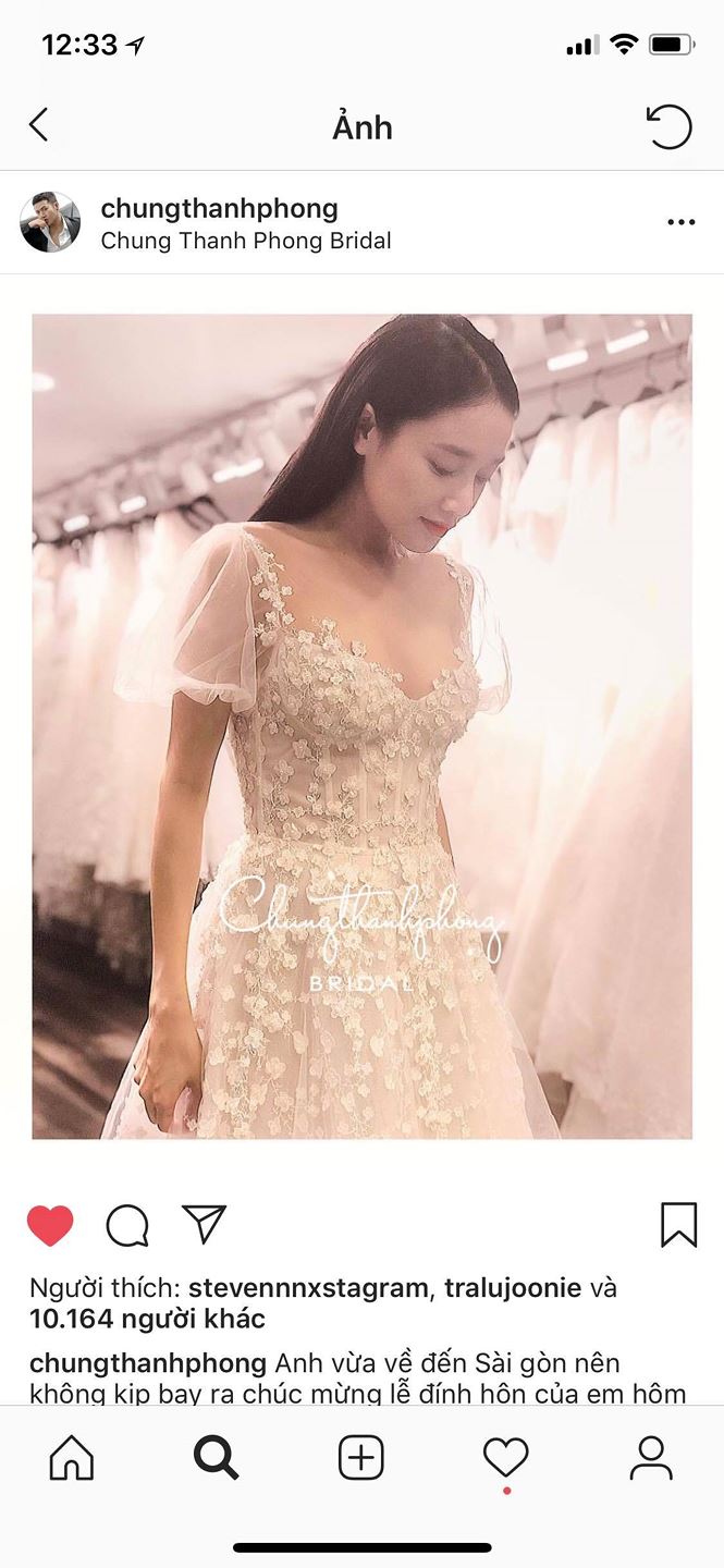 Váy cưới của Nhã Phương làm từ vải satin Pháp, Italy cao cấp - Ngôi sao