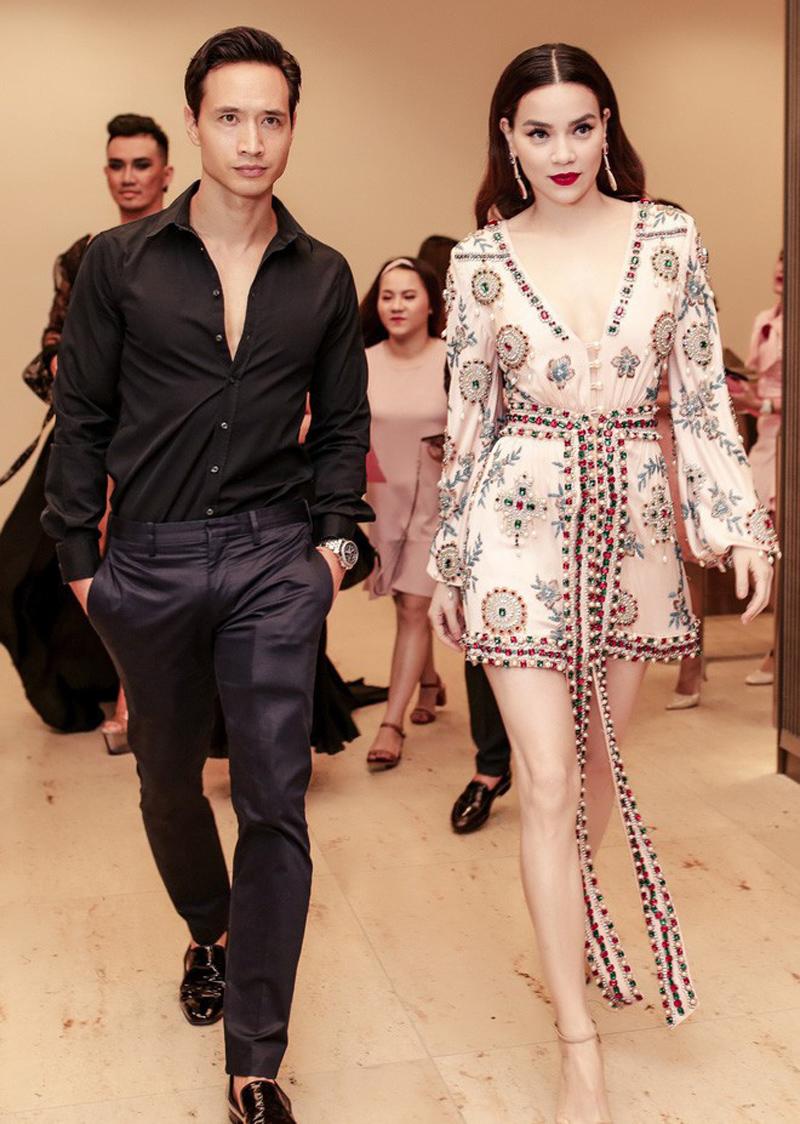 Vóc dáng của những cựu người mẫu giúp họ được coi là cặp đôi có phong cách thời trang nổi bật bậc nhất làng giải trí Việt.     