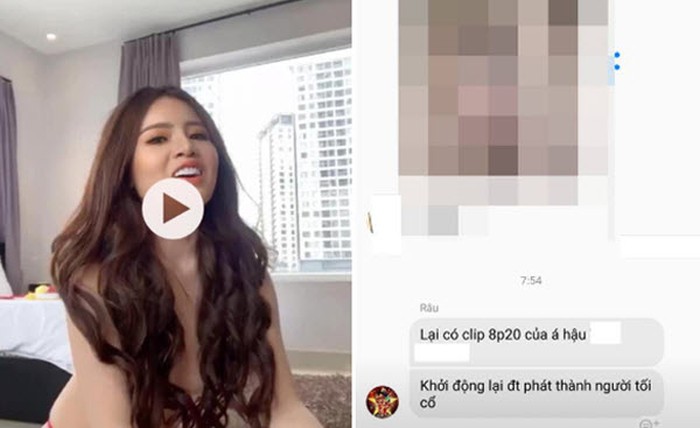 Tối 17.12, một số người bán hàng online đăng status cho biết có clip 8 phút 20 của Á hậu Thư Dung trong khách sạn. Kèm theo đó là ảnh chụp cô gái khỏa thân có khuôn mặt giống Thư Dung.