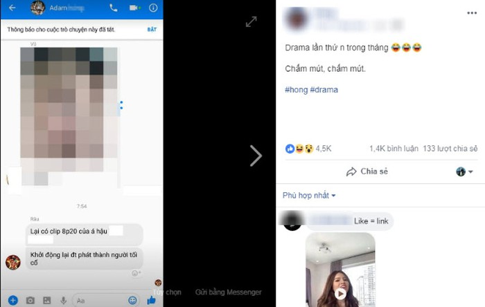 Admin fanpage lớn kích thích thêm sự mò tò của dân mạng.