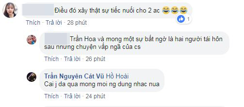 Khi fan mong cặp đôi tái hôn, Tim chia sẻ rằng: 