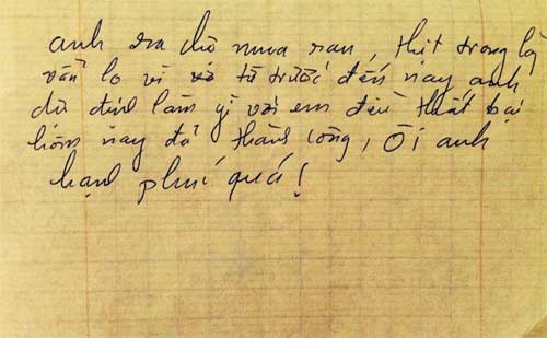 Trong thư gửi cho Đan Lê nhiều năm trước, Khải Anh 'hứa' sẽ cưới Đan Lê khi cô 24 tuổi:  