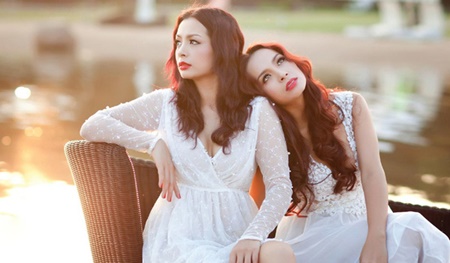 Hai chị em song sinh Thúy Hằng - Thúy Hạnh sở hữu nhan sắc