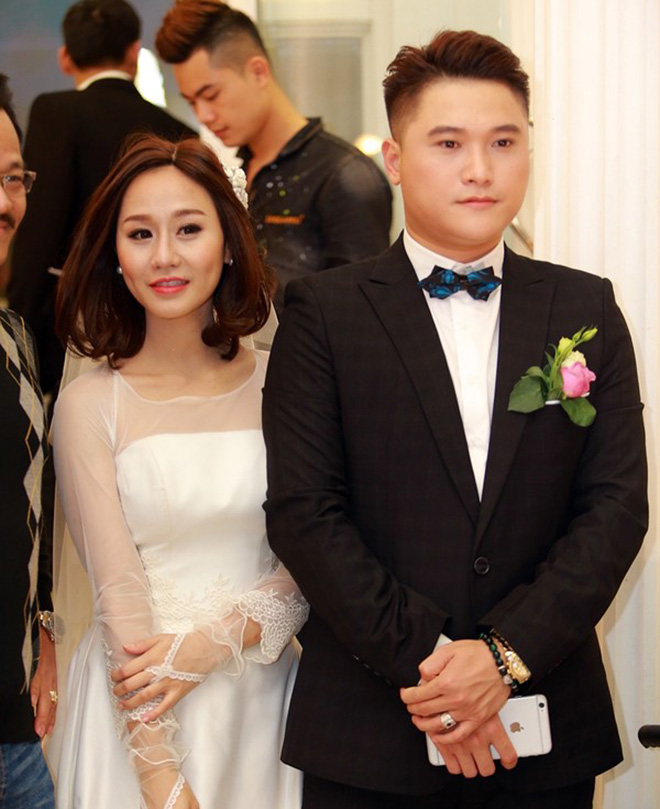 Vũ Duy Khánh và Tiên Moon kết hôn vào năm 2015.    
