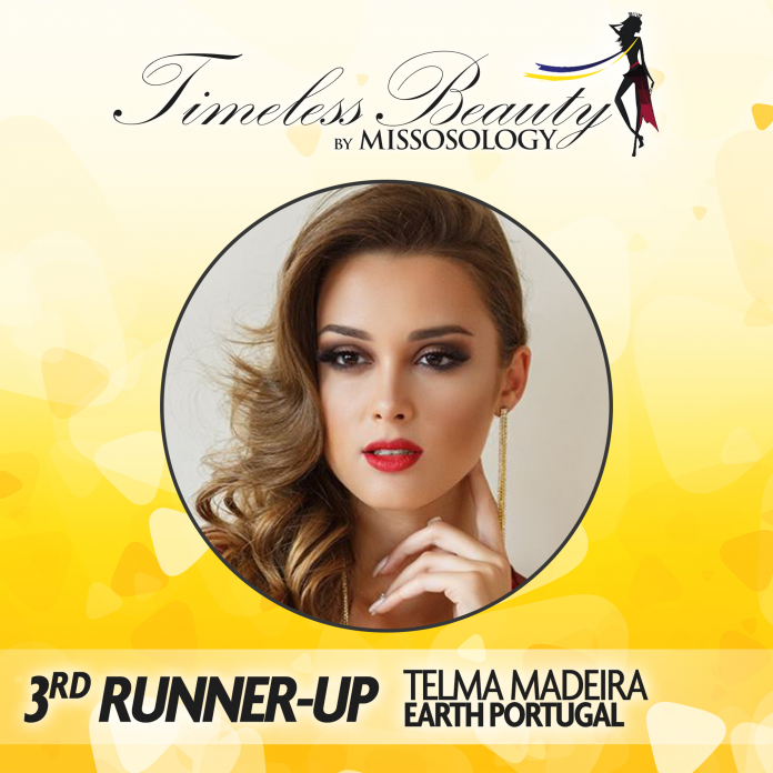 Dừng chân ở hạng 4 là Telma Madeira (Bồ Đào Nha) - top 8 Hoa hậu Trái đất 2018.    