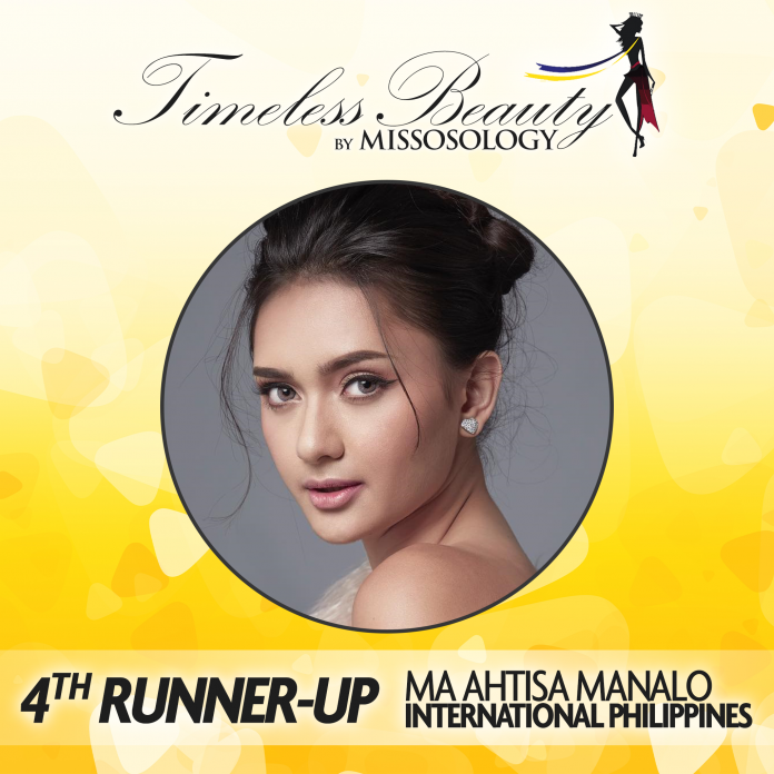 Về đích hạng 5 là Ma Ahtisa Manalo (Philippines) - Á hậu 1 Hoa hậu Quốc tế 2018.    