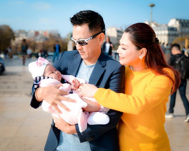 Trước đó khi vừa hơn 2 tháng tuổi, con gái Thanh Thảo đã được bố mẹ cho đi du lịch dài ngày tại Châu Âu.