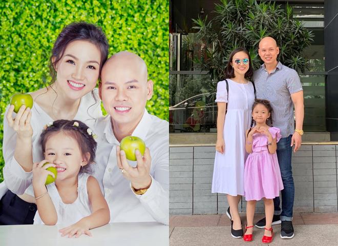 Phan Đinh Tùng tích cực khoe ảnh vợ con trên mạng xã hội.    