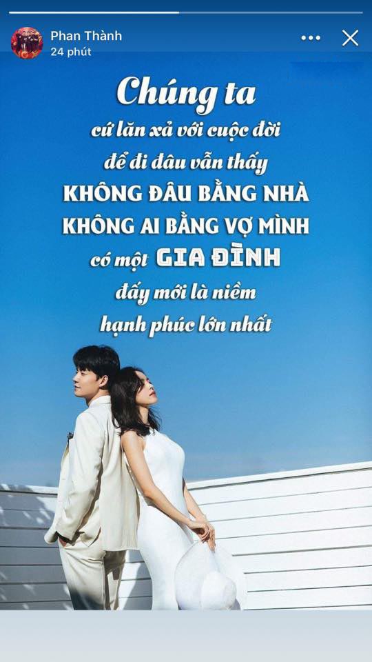 Trải qua nhiều lần yêu dang dở, mới đây Phan Thành gây chú ý khi bày tỏ khao khát về