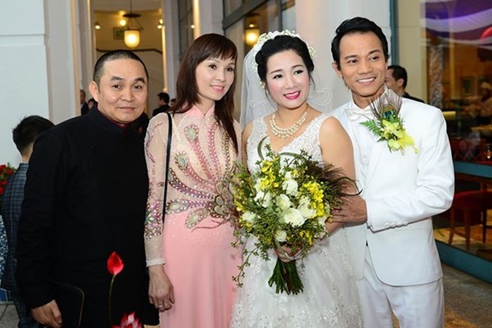Thanh Thanh Hiền và Chế Phong tổ chức đám cưới vào năm 2015.