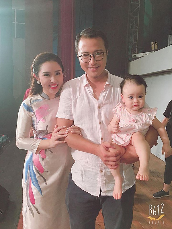 Gia đình nhỏ của ca sĩ Bảo Trâm Idol.