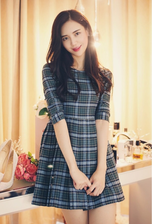 Chân váy đầm xòe đẹp Hàn Quốc trẻ trung cho bạn gái hè 2017  FATODA Blog