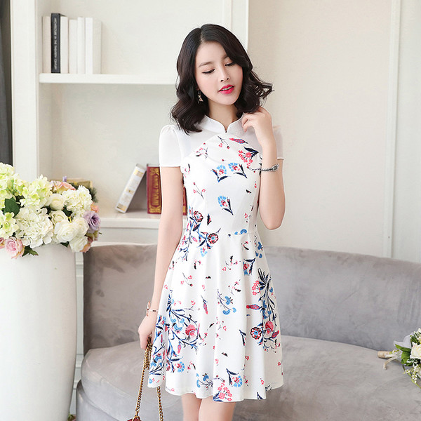Váy nhung xòe cổ vuông tay bồng 2 màu sang chảnh | Shopee Việt Nam