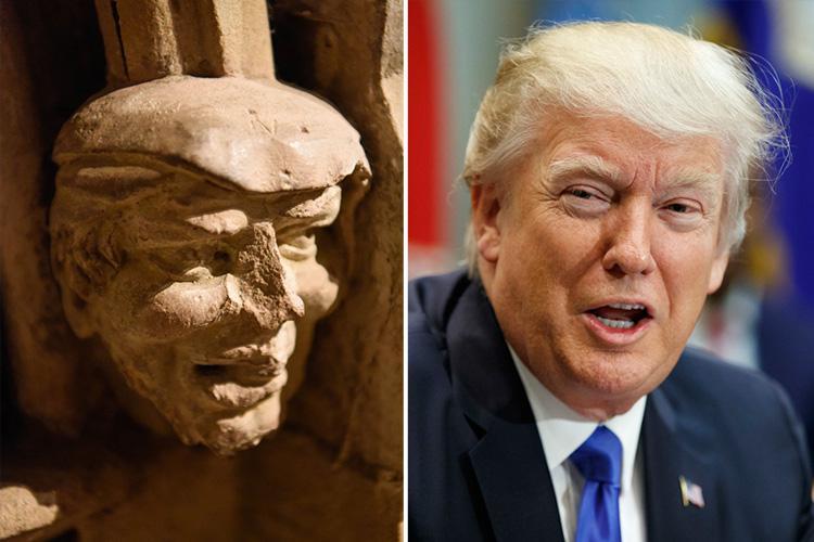Bức tượng cổ 700 năm giống hệt Mỹ Donald Trump – Lời tiên tri về “đế chế” của tân Tổng thống Mỹ?