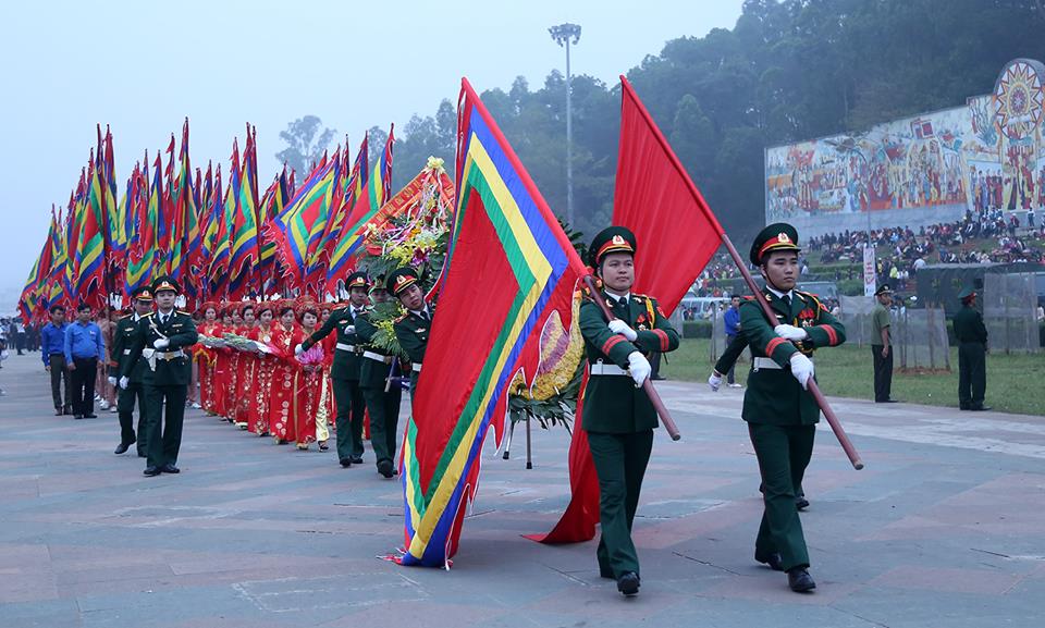 Lễ dâng hương tưởng niệm các Vua Hùng