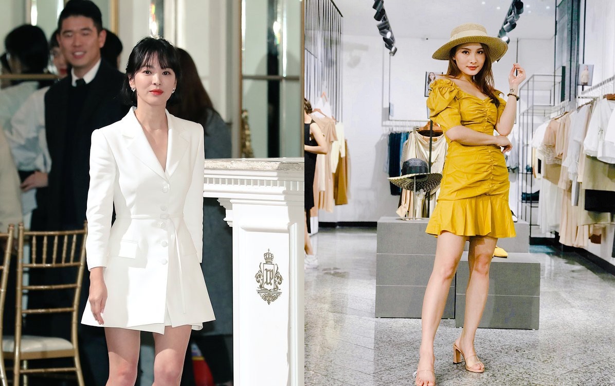 Mối liên hệ bất ngờ trong cách mặc hack dáng của Song Hye Kyo và Bảo Thanh