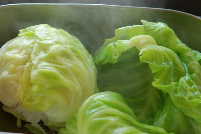 Bắp cải luộc có lượng calo bao nhiêu?