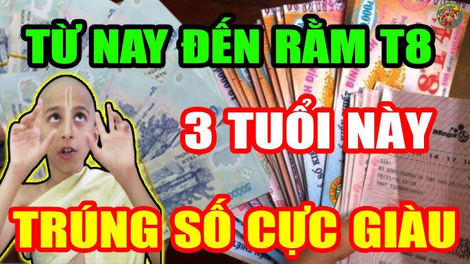 Từ đêm nay tới Rằm tháng 8 Âm: 3 tuổi trúng số đổi đời, cuộc sống sang trang mới giàu có