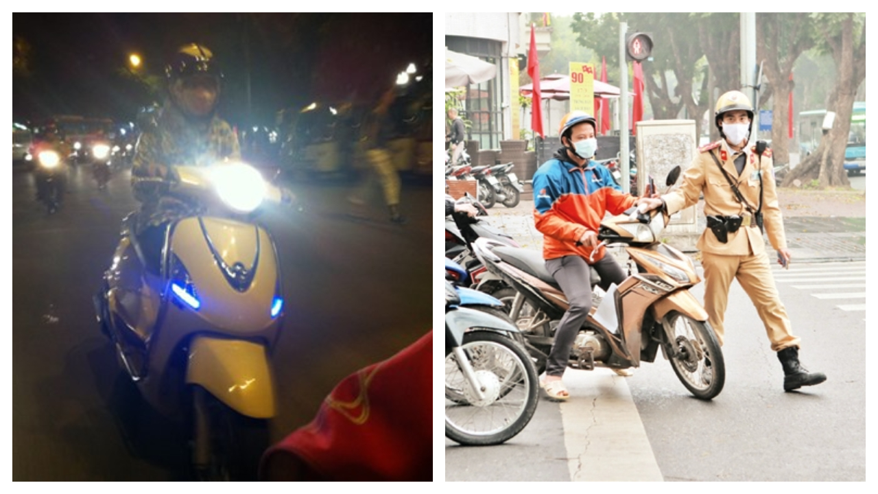 Khi tham gia giao thông buổi tối: Ô tô, xe máy cần bật đèn lúc mấy giờ để không bị CSGT xử phạt?