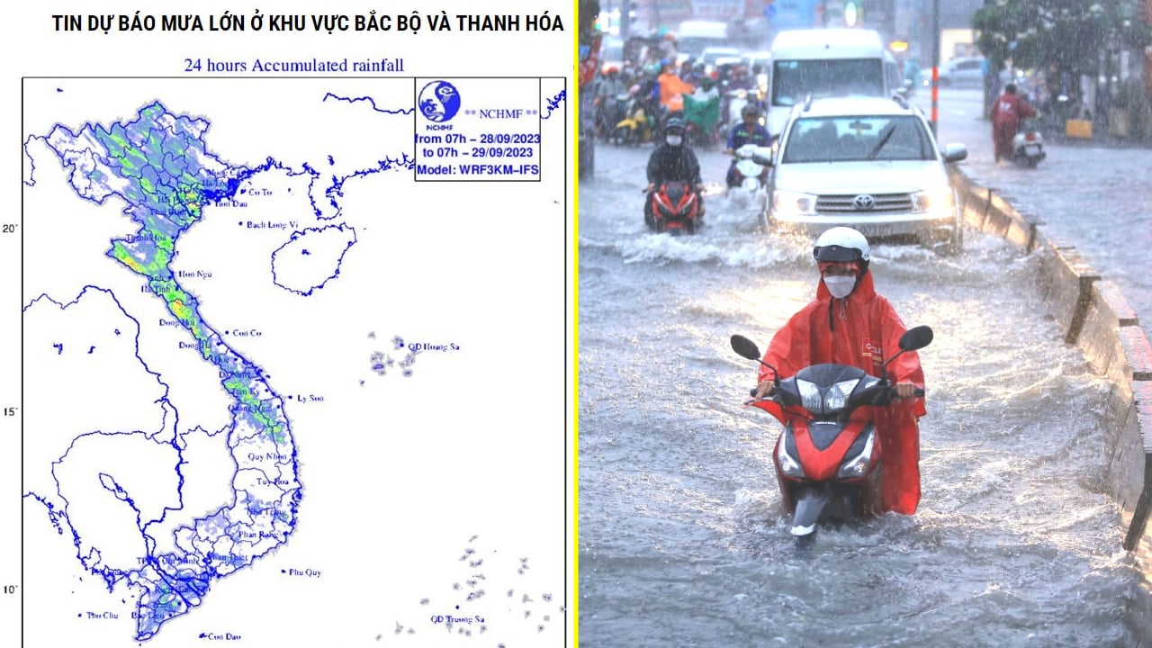 Mưa dông ở miền Bắc còn kéo dài đến bao giờ?